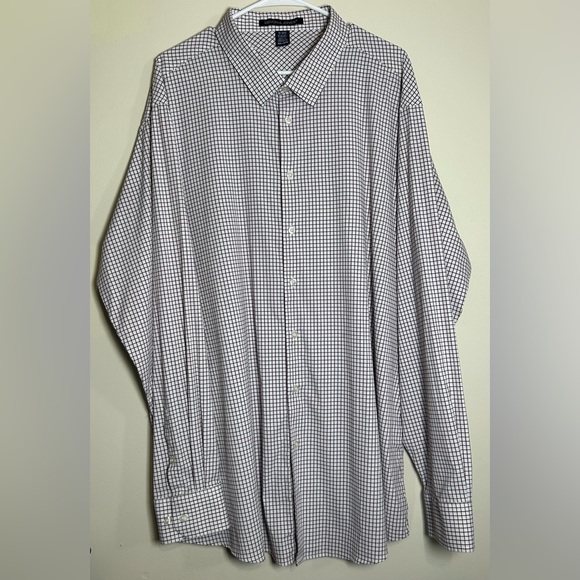 Devon & Jones Men’s Button Down Shirt 3XL EUC - Picture 1 of 5
